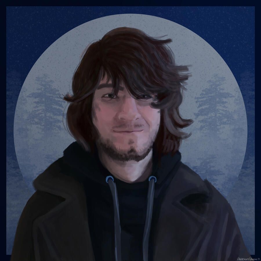 "Sebastian" (Portrait)