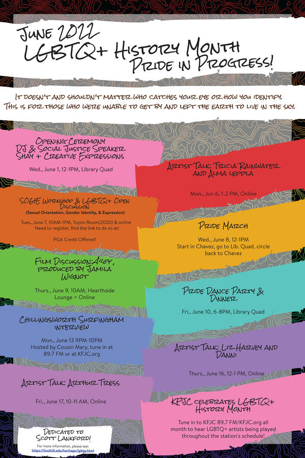 Pride Month Events Poster