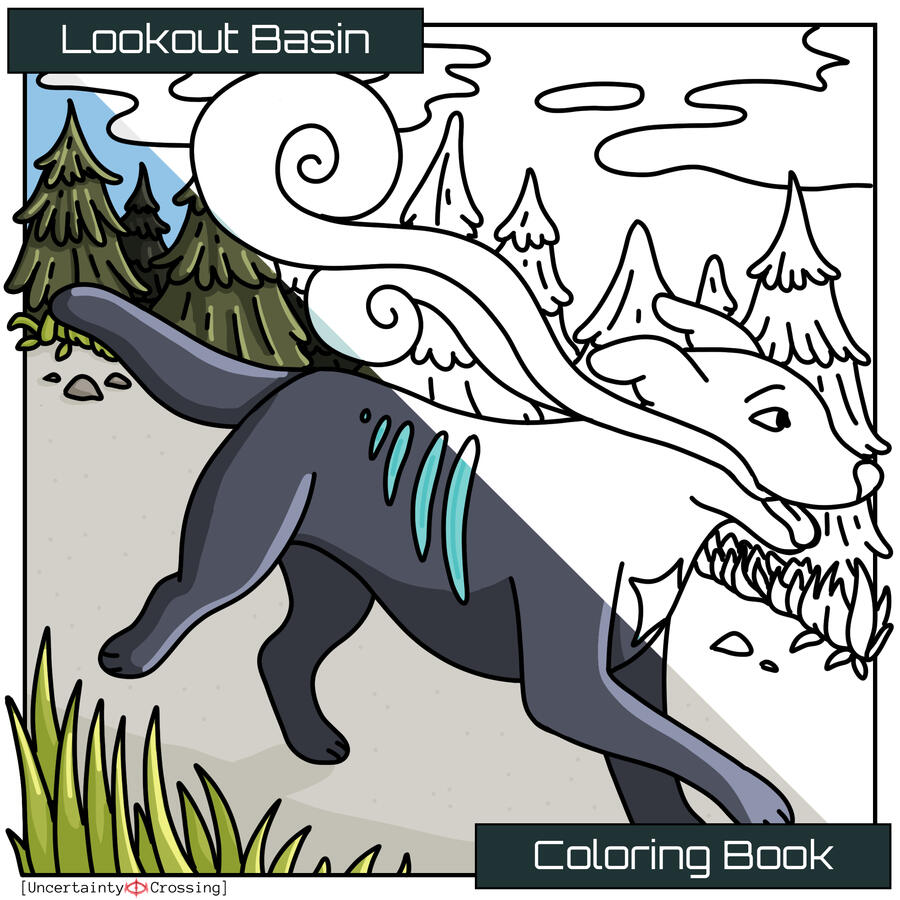 Lookout Basin Coloring Book Sample